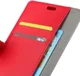 Motorola One Portemonnee Hoesje Rood afbeelding 4