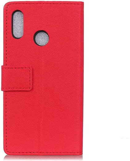 Motorola One Portemonnee Hoesje Rood afbeelding 5