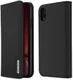 Dux Ducis Luxe Book Case Apple iPhone XR Hoesje Echt Leer Zwart afbeelding 1