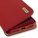 Dux Ducis Luxe Book Case Apple iPhone XR Hoesje Echt Leer Rood afbeelding 5