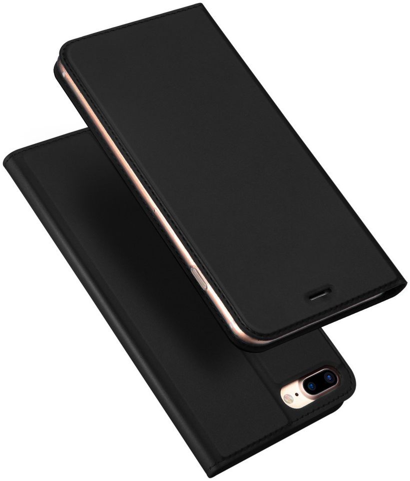 Dux Ducis iPhone 7 Plus / 8 Plus Bookcase Hoesje Zwart afbeelding 4