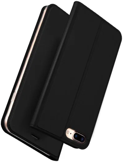 Dux Ducis iPhone 7 Plus / 8 Plus Bookcase Hoesje Zwart afbeelding 5