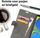 Samsung Galaxy A7 (2018) Portemonnee Hoesje Zwart afbeelding 3