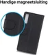 Samsung Galaxy A7 (2018) Portemonnee Hoesje Zwart afbeelding 6