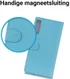 Samsung Galaxy A7 (2018) Portemonnee Hoesje Blauw afbeelding 4