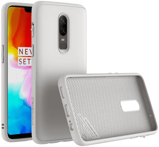 RhinoShield SolidSuit Classic OnePlus 6 Hoesje Wit afbeelding 7