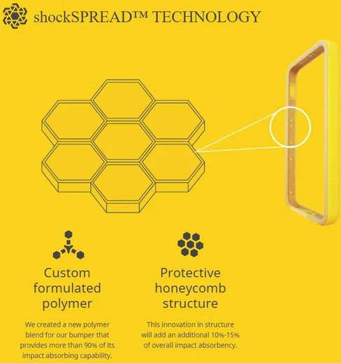 RhinoShield CrashGuard OnePlus 6 Bumper Hoesje Zwart afbeelding 10