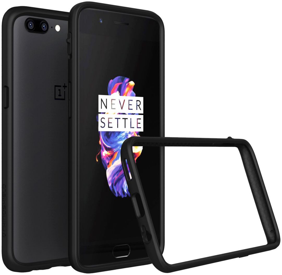 RhinoShield CrashGuard OnePlus 5 Bumper Hoesje Zwart afbeelding 2