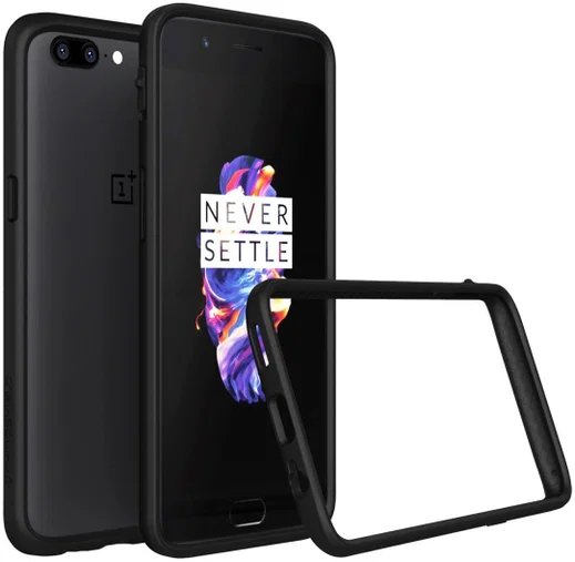RhinoShield CrashGuard OnePlus 5 Bumper Hoesje Zwart afbeelding 2