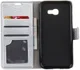 Samsung Galaxy J4 Plus Lychee Leren Portemonnee Hoesje Zilver afbeelding 2