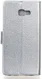 Samsung Galaxy J4 Plus Lychee Leren Portemonnee Hoesje Zilver afbeelding 5
