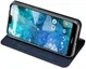 Dux Ducis Nokia 7.1 Premium Bookcase Hoesje Blauw afbeelding 4