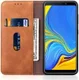 Samsung Galaxy A9 (2018) Retro Portemonnee Hoesje Bruin afbeelding 2