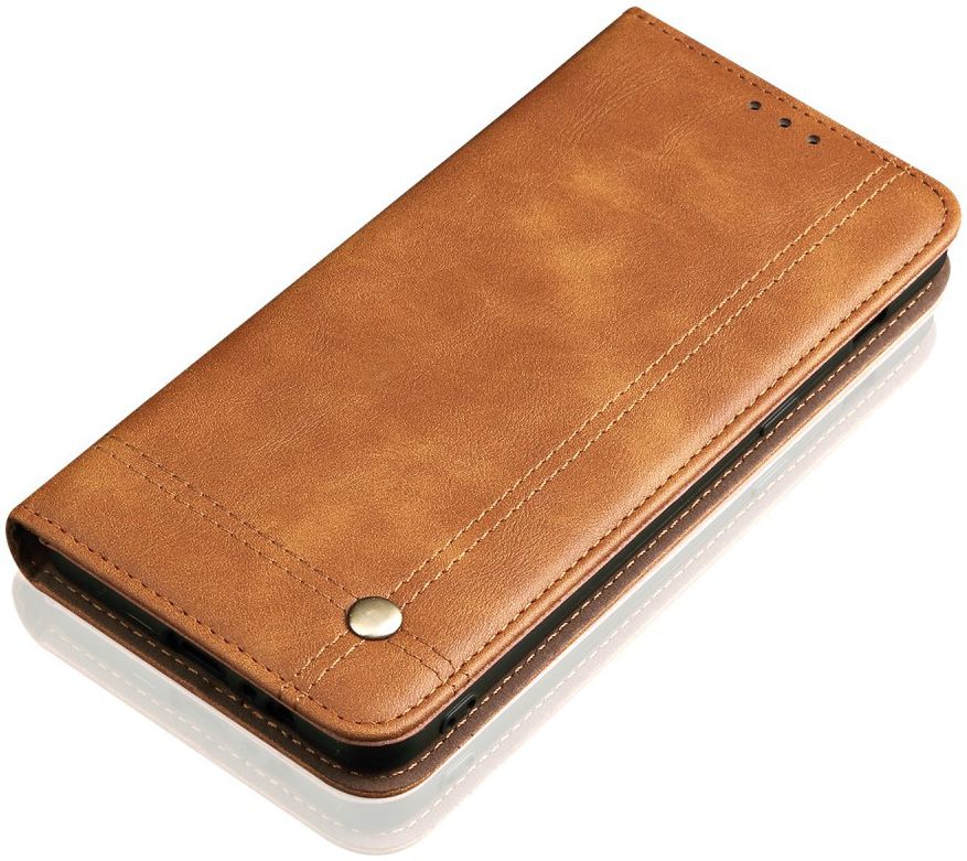 Samsung Galaxy A9 (2018) Retro Portemonnee Hoesje Bruin afbeelding 5