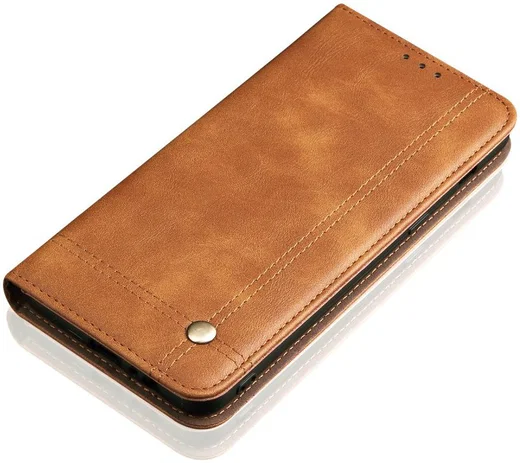 Samsung Galaxy A9 (2018) Retro Portemonnee Hoesje Bruin afbeelding 5