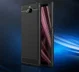 Sony Xperia 10 Plus Geborsteld TPU Hoesje Zwart afbeelding 8