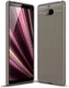 Sony Xperia 10 Plus Geborsteld TPU Hoesje Grijs afbeelding 1