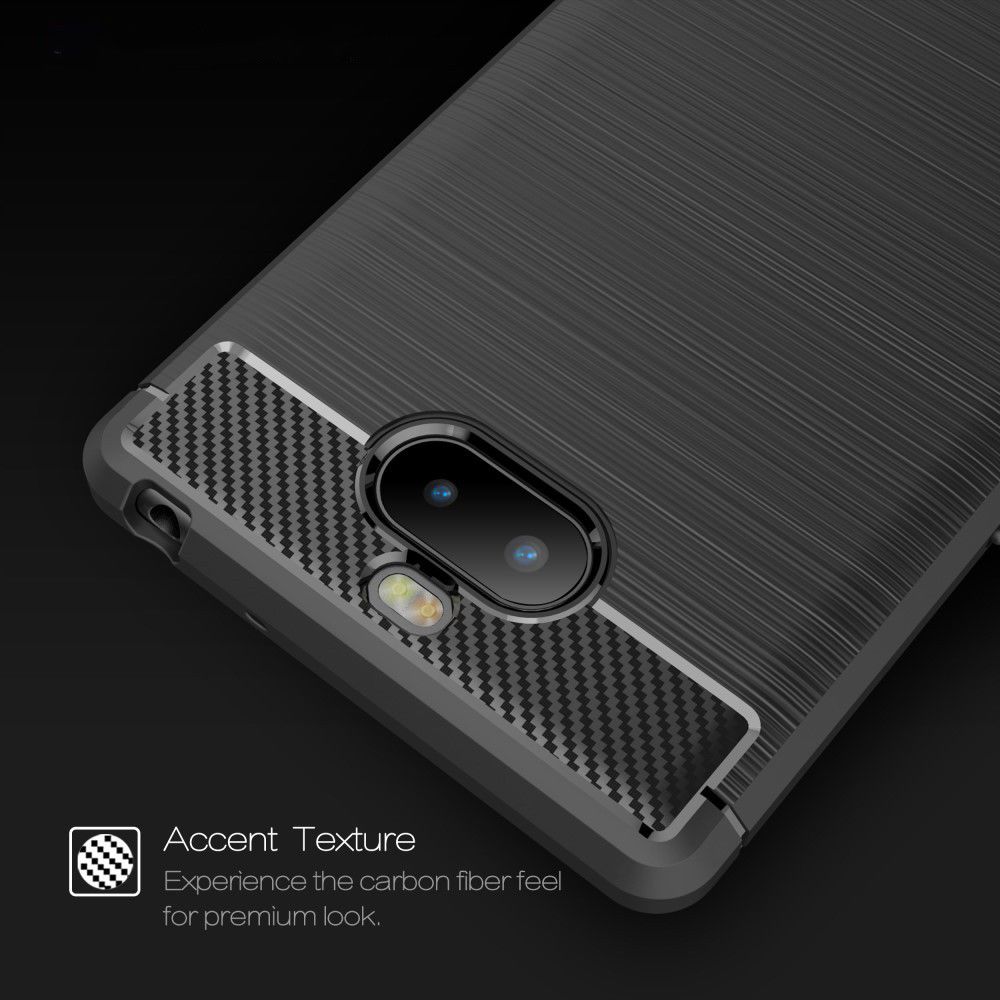 Sony Xperia 10 Plus Geborsteld TPU Hoesje Grijs afbeelding 6