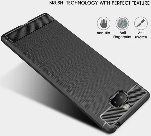 Sony Xperia 10 Plus Geborsteld TPU Hoesje Grijs afbeelding 7