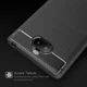 Sony Xperia 10 Geborsteld TPU Hoesje Zwart afbeelding 8