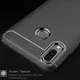 Huawei Y9 (2019) Geborsteld TPU Hoesje Zwart afbeelding 5