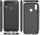 Huawei Y9 (2019) Geborsteld TPU Hoesje Zwart afbeelding 7