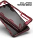 Ringke Fusion X Samsung Galaxy A7 (2018) Hoesje Doorzichtig Ruby Red afbeelding 4