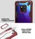Ringke Fusion X Huawei Mate 20 Pro Hoesje Doorzichtig Rood afbeelding 9