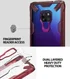 Ringke Fusion X Huawei Mate 20 Hoesje Doorzichtig Rood afbeelding 5