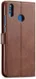 Honor 8X Kunstlederen Stand Portemonnee Bookcase Hoesje Coffee afbeelding 1