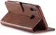 Honor 8X Kunstlederen Stand Portemonnee Bookcase Hoesje Coffee afbeelding 8