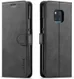 Huawei Mate 20 Pro Stand Portemonnee Bookcase Hoesje Zwart afbeelding 2