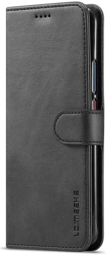 Huawei Mate 20 Pro Stand Portemonnee Bookcase Hoesje Zwart afbeelding 7