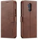 Huawei Mate 20 Lite Portemonnee Stand Bookcase Hoesje Coffee afbeelding 4