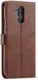 Huawei Mate 20 Lite Portemonnee Stand Bookcase Hoesje Coffee afbeelding 1