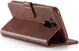Huawei Mate 20 Lite Portemonnee Stand Bookcase Hoesje Coffee afbeelding 16