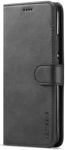 Huawei Mate 20 Lite Portemonnee Stand Hoesje Zwart afbeelding 4