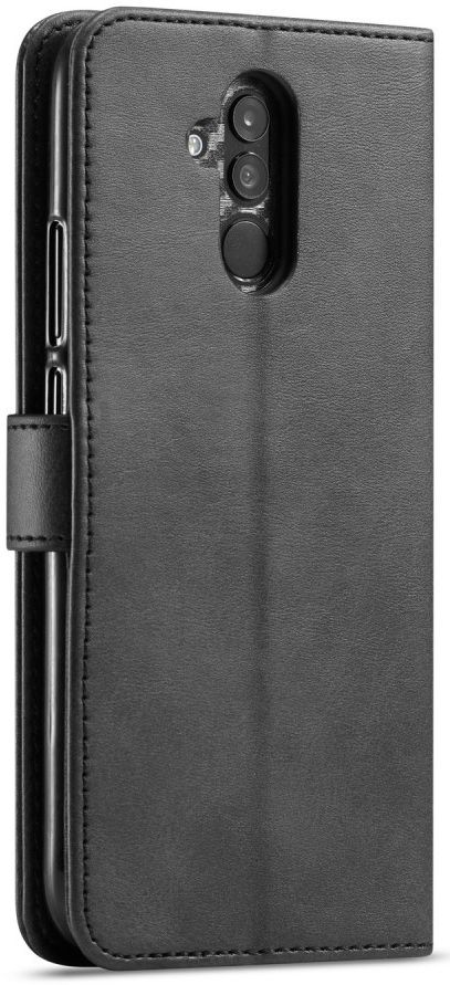 Huawei Mate 20 Lite Portemonnee Stand Hoesje Zwart afbeelding 1