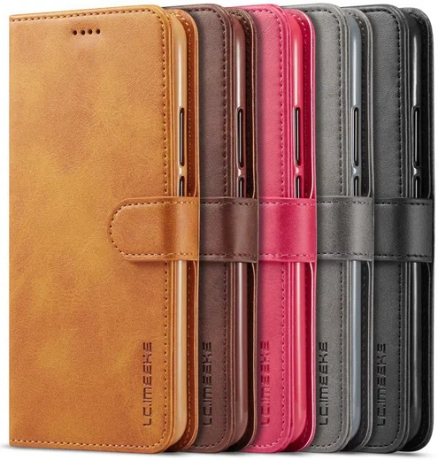 Huawei Mate 20 Lite Portemonnee Stand Hoesje Zwart afbeelding 7