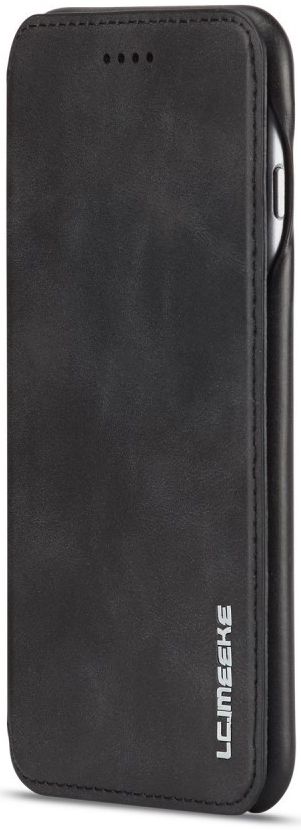 Apple iPhone 6/6s Retro Style Kaarthouder Bookcase Hoesje Zwart afbeelding 10