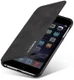 Apple iPhone 6/6s Retro Style Kaarthouder Bookcase Hoesje Zwart afbeelding 1