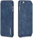 Apple iPhone 6/6s Retro Style Bookcase Hoesje met Kaarthouder Blauw afbeelding 5