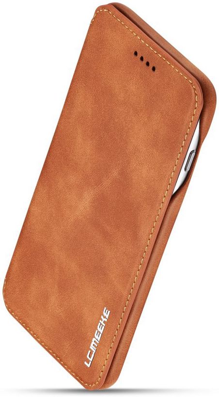 Apple iPhone 6/6s Retro Style Hoesje Kaarthouder met Kaarthouder Bruin afbeelding 12