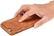 Apple iPhone 6/6s Retro Style Hoesje Kaarthouder met Kaarthouder Bruin afbeelding 7