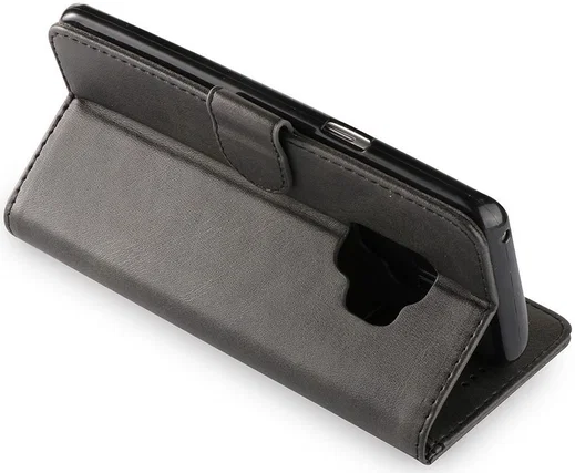 Samsung Galaxy S9 Book Case Portemonnee Hoesje Zwart afbeelding 7