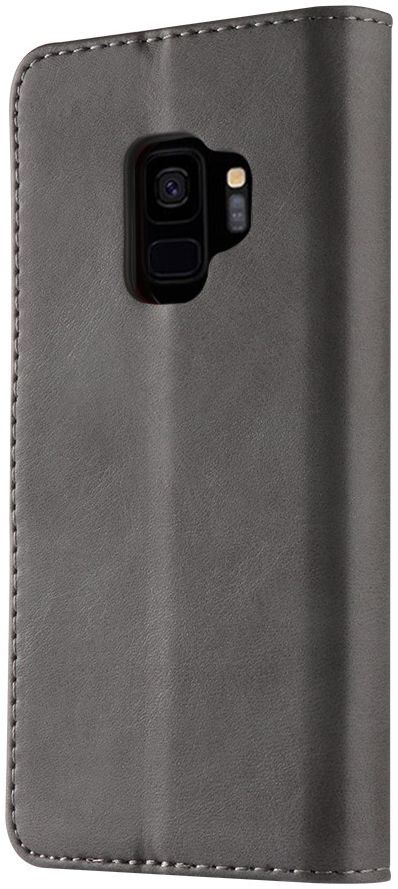 Samsung Galaxy S9 Book Case Portemonnee Bookcase Hoesje Grijs afbeelding 2