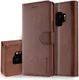 LC.IMEEKE Samsung Galaxy S9 Hoesje Portemonnee Book Case Bruin afbeelding 5