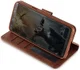 LC.IMEEKE Samsung Galaxy S9 Hoesje Portemonnee Book Case Bruin afbeelding 3