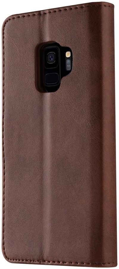 LC.IMEEKE Samsung Galaxy S9 Hoesje Portemonnee Book Case Bruin afbeelding 1
