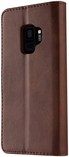 LC.IMEEKE Samsung Galaxy S9 Hoesje Portemonnee Book Case Bruin afbeelding 1